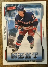 2006-07 UD Victory Next in Line - PETR PRUCHA #NL34 New York Rangers Rookie RC