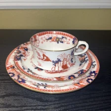 Cauldon Set Of 1 Tea Cup & 1 Saucer 5.75"  & 1- 6.75” Serving Plate Penang