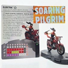 Marvel Heroclix Elektra - 037 - Rare Wheels Of Vengeance