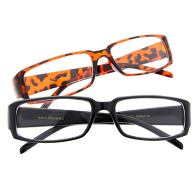 Women's Smart Clear Lens Glasses Fake Sunglasses Nerd Geek Fashion Interview