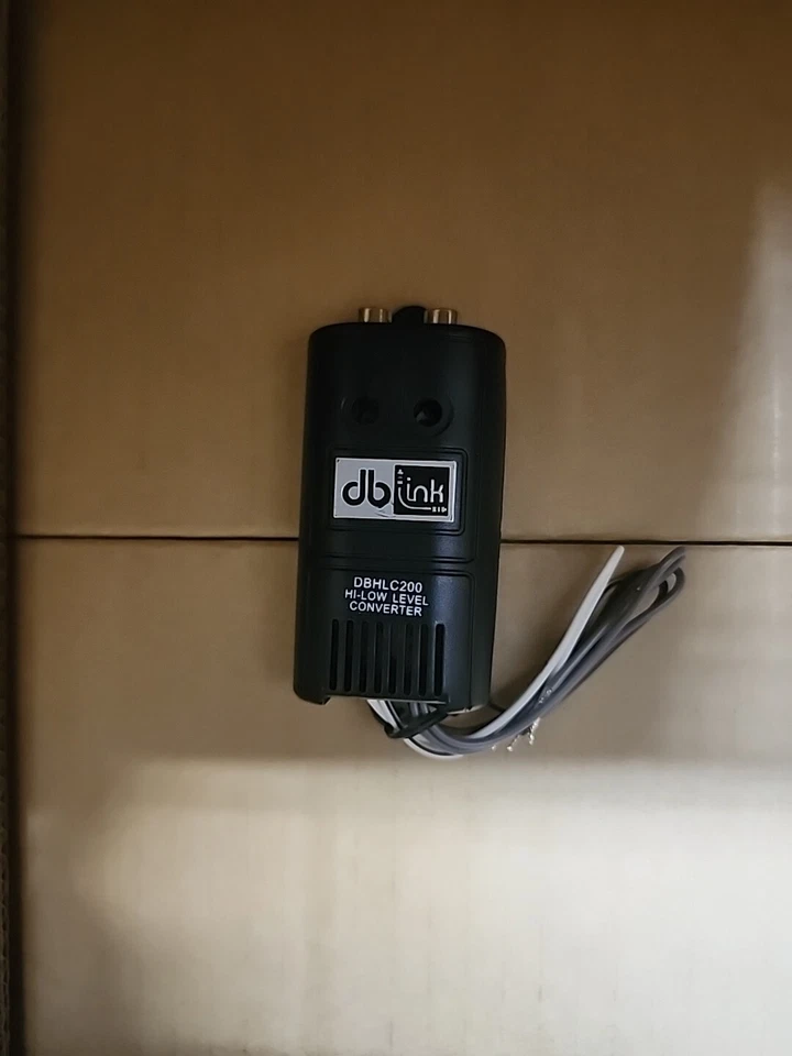 DB DBHLC200 High-Low Converter RCA Input Adjustable Output Level Control Hi-Lo  - Image 3 of 3