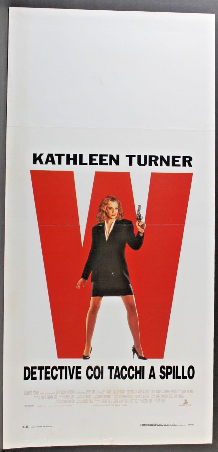 Locandina originale film Detective coi tacchi a spillo (1991) - Regia di Jeff Kanew