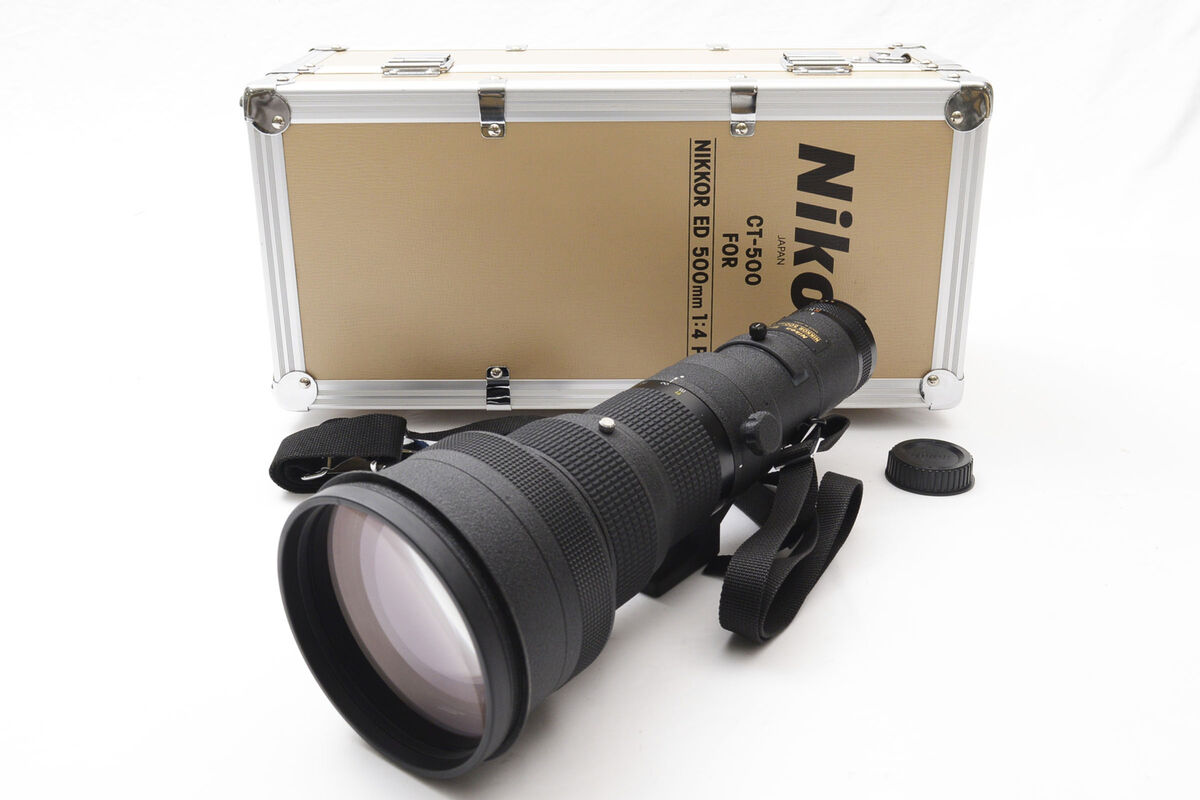 Nikon Ai-s Nikkor 500mm f/4 P ED MF Terephoto Lens From Nikon Ai-s Nikkor 500mm f/4 P ED MF Terephoto Lens From