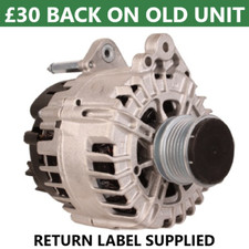 VW AUDI SEAT SKODA OE VALEO ALTERNATOR REPLACING BOSCH 0124525187 0124525542