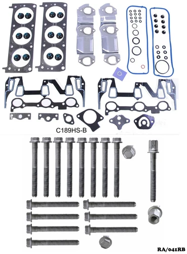 Jeu de Joints Culasse pour Buick Chevrolet Pontiac 3.1 L. OHV 1993-95 Ra / 041RB - Photo 1/5