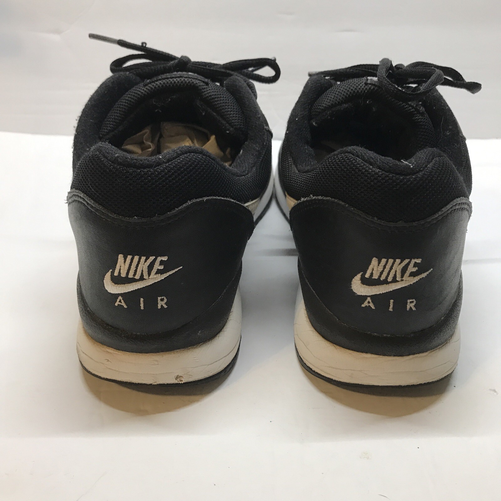 Vintage Nike Air Windrunner Sneakers Mens 10 Black Wh… Gem