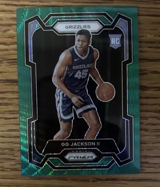 2023-24 Panini Prizm - #179 GG Jackson (RC) Green Wave