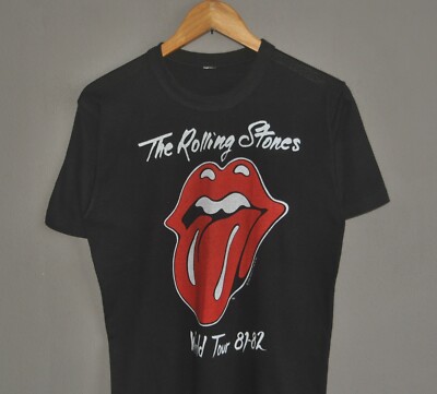 Vintage ROLLING STONES 1981-1982 World Tour Concert Rock 80s Vintage ROLLING STONES 1981-1982 World Tour Concert Rock 80s