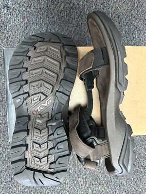 Teva Terra Fi 4 Mens Turkish Coffee Leather Walking Sandals  display picture 1