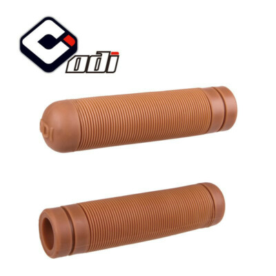 ODI Attack Lenkergriffe NOS Beige Hellbraun Natur Gummi Kult!