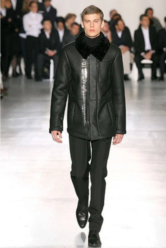 AW07 JIL SANDER (RAF SIMONS) AVIATOR JACKET 52 | eBay