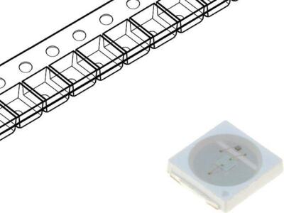 2X PJ2N-FFWE LED SMD 3030 kaltweiß 55-60lm 4745-6950K 70 120° 150mA ProLight Opt