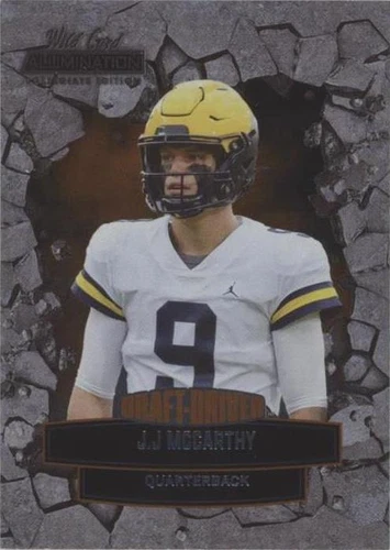 2021 Wild Card Alumination NIL Collegiate Edition J.J. McCarthy #ANDD-18