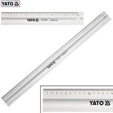 Alulineal Metalllineal Lineal Aluminium Stahlmaßstab Maßlineal Pro 30 cm 60 cm