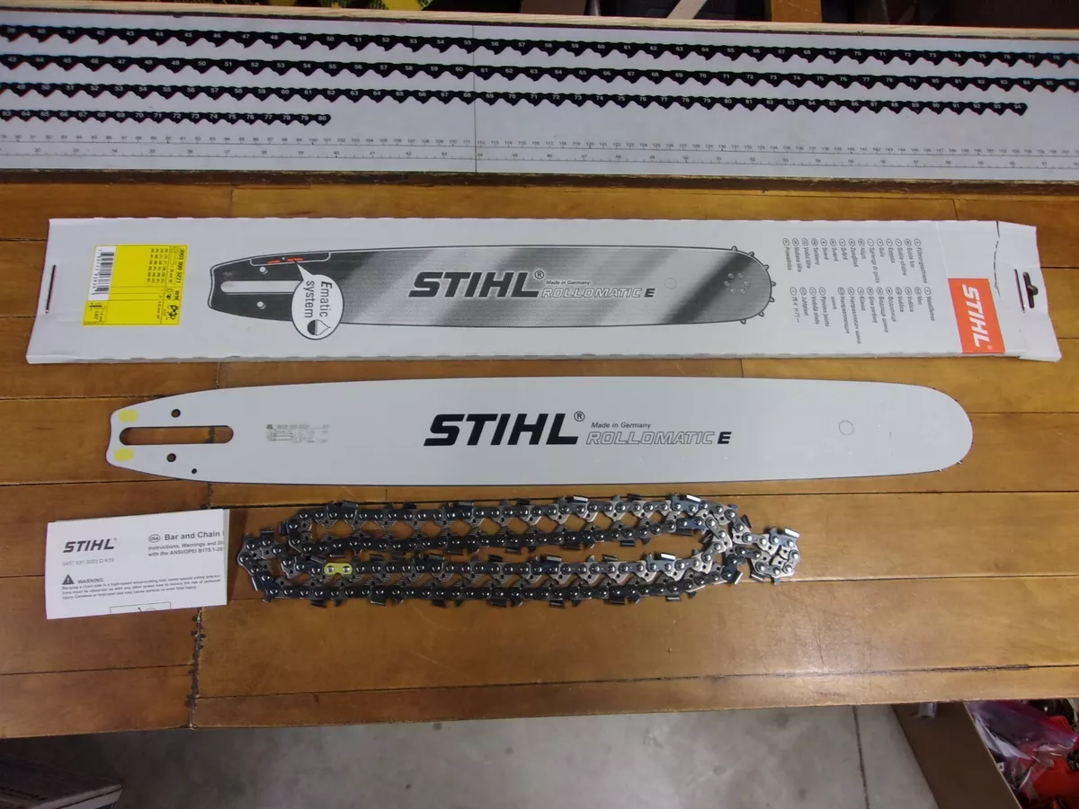 A Guide to STIHL Chainsaw Guide Bars