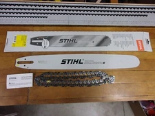 Stihl OEM 20" Guide Bar & Chain 36RM 3/8" .063" 72DL 3003-000-5221 #GM-SN1B
