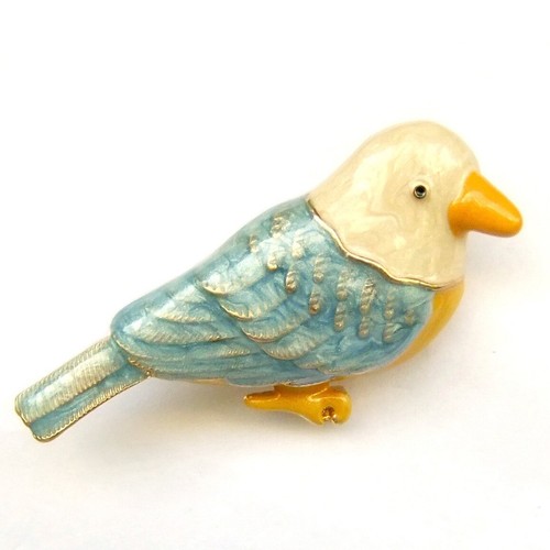 Brooch Pin Blue Seagull Whale Colourful Balloon Red Gold Nautical Beach Sparkle - Picture 2 of 11