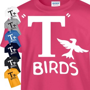 Men T Birds T Shirt Funny Mens Grease Travolta Fancy Dress Fashion Retro Clothing Shoes Accessories Vishawatch Com