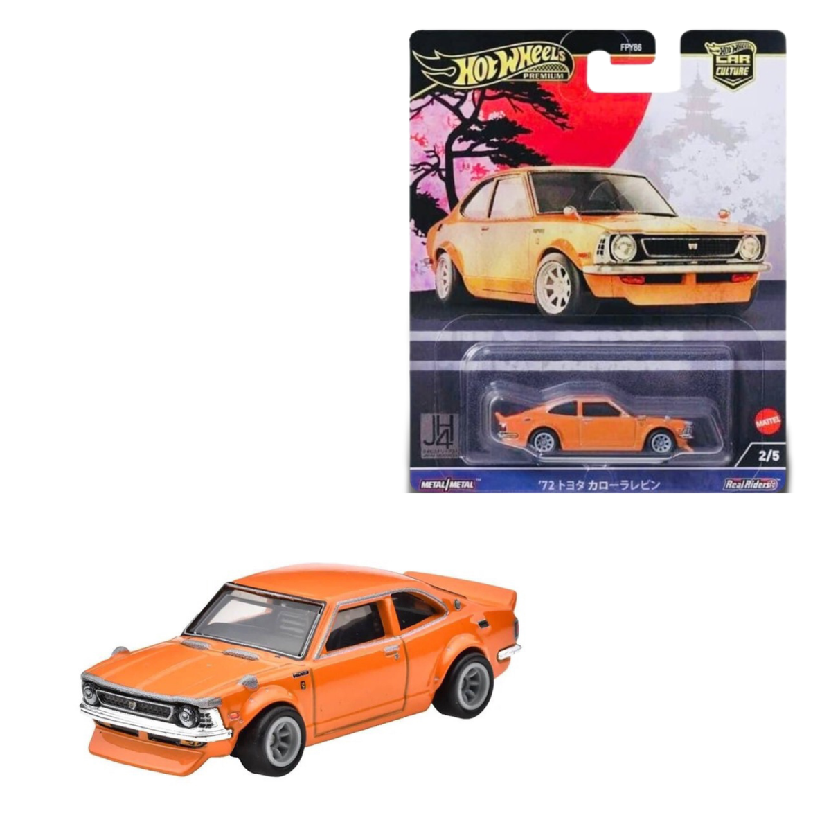 Hot Wheels Premium CarCulture Japan Historic 72 Toyota