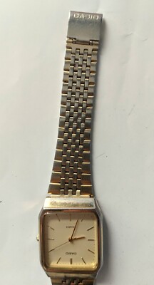 Vintage Classic Casio MQ-337 Stainless Steel Watch Quartz for