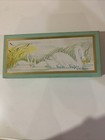 Vintage Ben Rickert X 3 Green Sculptured Swan Soaps 4oz. each New In Box — photo 3