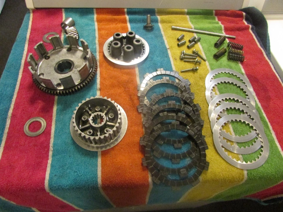 Husqvarna 500 1983 embrague completo con placas cubo de cesta -- ¡¡bonito!!! Foto 2 de 4