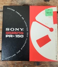 Sony ~ Recording Tape ~ Reel to Reel ~ 900 ft ~  Splice Free ~ NOS ~  PR-150
