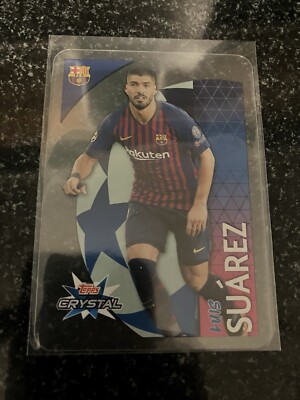 2018 Topps Crystal Luis Suarez card #5