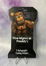 Five Nights At Freddy's Holographic Trading Stickers Blister Pack 1 Pack