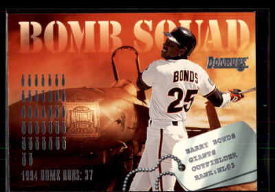 1995 Donruss Bomb Squad Barry Bonds / Albert Belle #3