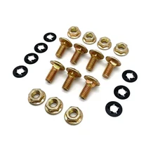 Fits Jeep Wrangler TJ 97-06 Gas Tank Skid Plate Bolts GRADE 8 YELLOW ZINC Fuel