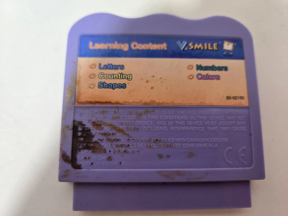 Vtech Vsmile Care Bears A Lesson NOT TESTED | NO CASE |NO BOX - Image 4 of 4