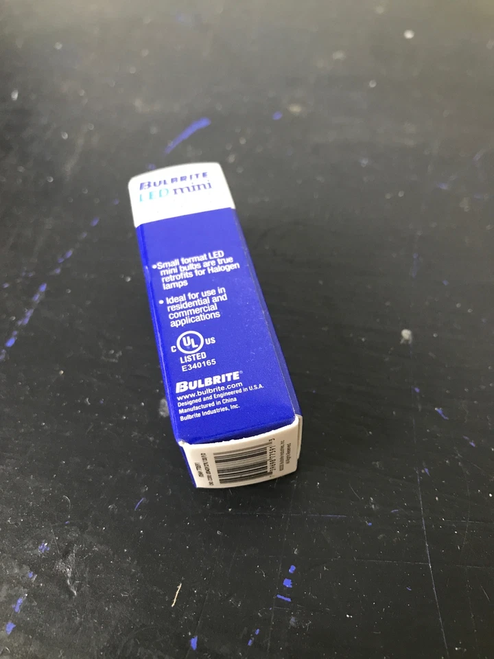 Bulbrite 770591 - LED4G9/27K/120/F/D LED Bi Pin Halogen Replacements - Image 2 of 2