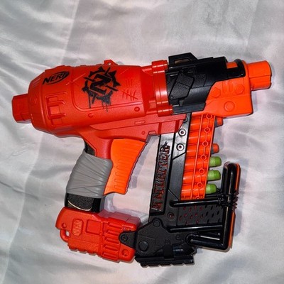 Nerf Zombie Strike Nailbiter Survival System Blaster