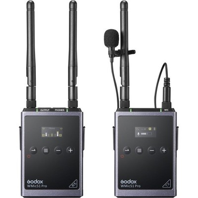 GODOX WMICS1 PRO UHF WIRELESS MICROPHONE SYSTEM KIT 1