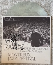 RAYE SIGNED WHERE IS MY HUSBAND MONTREUX JAZZ FESTIVAL VINYL - BECKETT COA