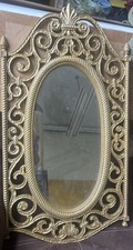 Vintage  Plastic Gold  Mirror – Syroco Made in USA