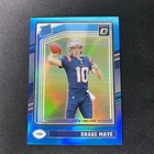 2024 Panini Donruss Optic Rated Rookie Drake Maye #229 Aqua Prizm /299 MVP