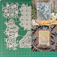 Cut Out Patterns Metal Cutting Dies Stencil Scrapbooking Decorative Card Craft