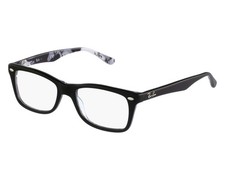Ray Ban RB5228 5405 50-17-140 Matte Black Flex Hinge Eyeglasses Frames Only