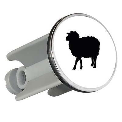 Waschbeckenstöpsel Schaf Silhouette Geschenkidee Schaf Geschenk Präsent Mitbring