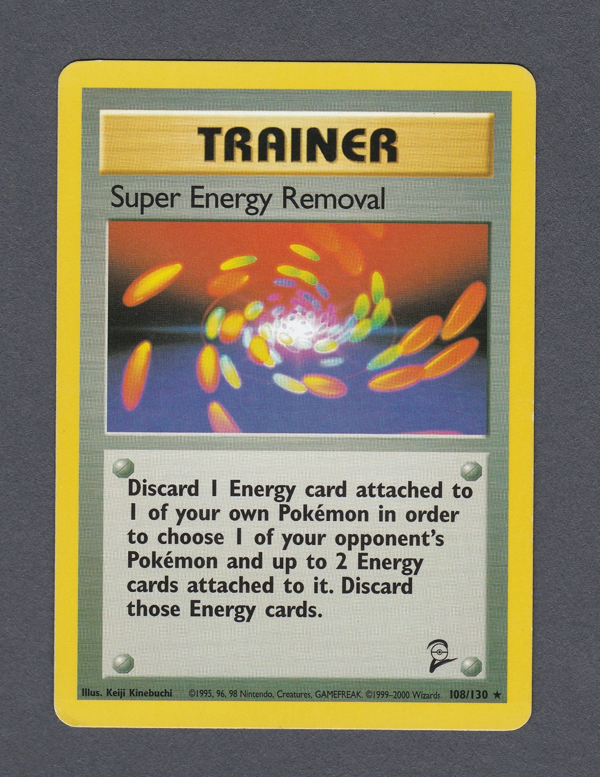 Super Energy Removal 108/130 Base Set 2 Regular