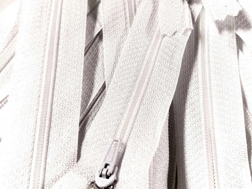 50 St. Spiral Reißverschluss nicht teilbar 3mm 12-60 cm Reißverschlüsse Paket - Bild 3 von 4