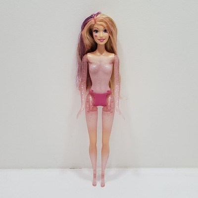 Barbie Fairytopia CRYSTAL Glowing Fairy Doll Light Up Glow - Nude - Works!