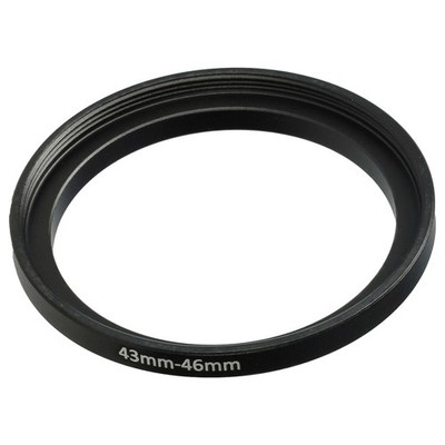 Step Up Ring Adapter 43mm auf 46mm Kamera Objektive Universal