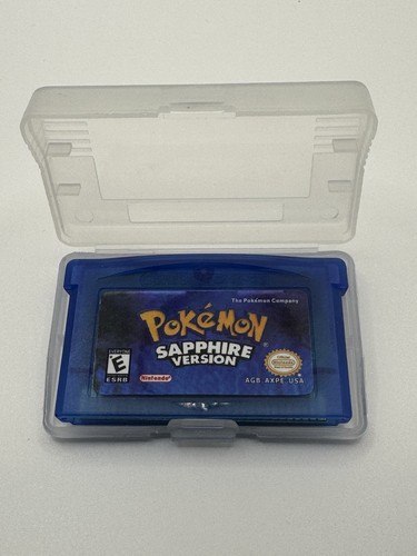 Pokemon Sapphire Version (Game Boy Advance, 2005) Cartridge Game GBA Tested