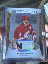 2025 Upper Deck Engrained Icons Hockey Cuts Of Class Larry McDonald
