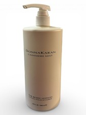Donna Karan Cashmere Mist The Body Lotion Jumbo w/ Pump 32oz / 946ml-New