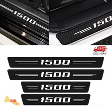 4pcs For Ram 1500 Truck Cab Accessories Door Sill Plate Step Threshold Protector