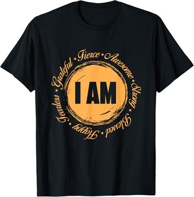 Motivational Quote Inspiration Positive Saying Life Slogan Gift Unisex T-Shirt